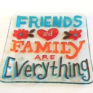 Demaco Friends And Family Glass Plate